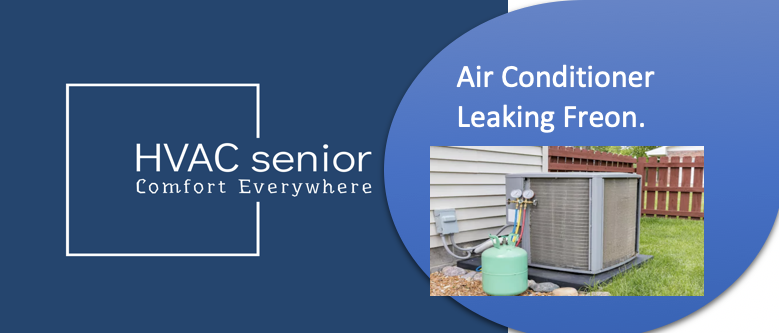 Air Conditioner Leaking Freon? Find out why and how to fix it.