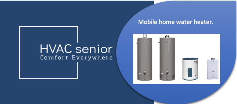 Mobile home water heater.
