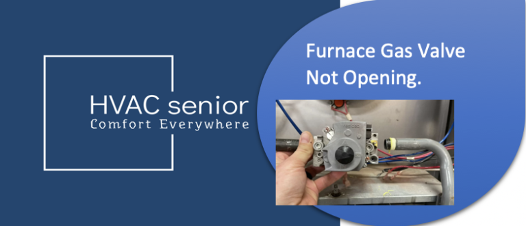 Furnace Gas Valve Not Opening.