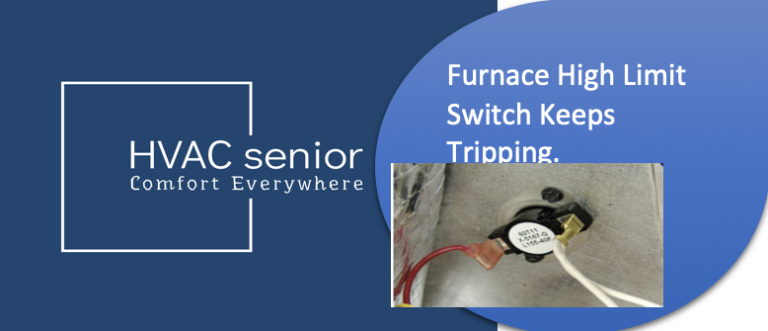 Furnace high limit switch.
