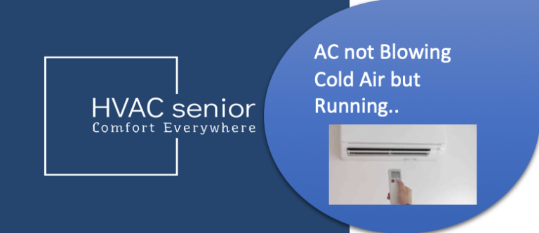 AC not Blowing Cold Air but Running.